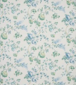 Nerina Fabric by Colefax and Fowler Aqua