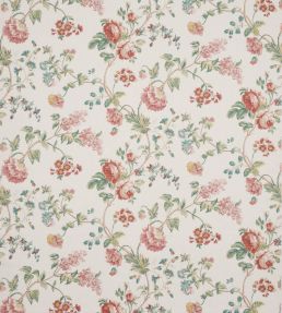 Nerina Fabric by Colefax and Fowler Tomato/Sage