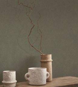 Nest Wallpaper by Casadeco Anthracite