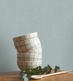 Nest Wallpaper by Casadeco Bleu Grise
