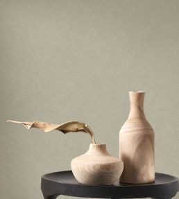 Nest Wallpaper by Casadeco Gris Etain