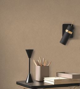 Nest Wallpaper by Casadeco Marron Glace