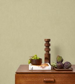Nest Wallpaper by Casadeco Vert Pistache
