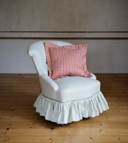 Reel Stripe Fabric by Ian Sanderson Celadon