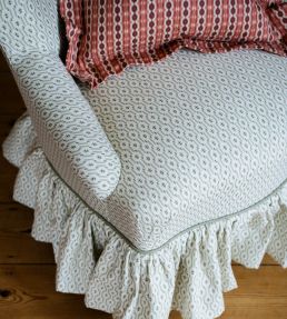 Nettie Fabric by Ian Sanderson Cayenne