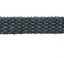 Neva 20mm Mohair Braid Trimming by Houles Ardoise