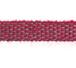 Neva 20mm Mohair Braid Trimming by Houles Feu
