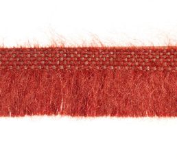 Neva 30mm Mohair Cut Fringe Trimming by Houles Cuivre