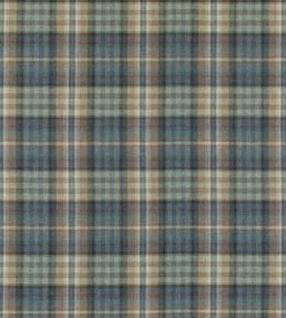 Nevis Fabric by Mulberry Home Blue