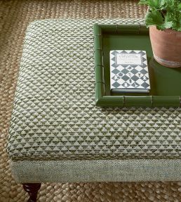 Newland Fabric by Colefax and Fowler Sienna