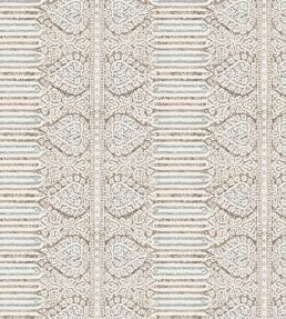 Nicolet Wallpaper by Nina Campbell Beige/Duck Egg