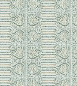 Nicolet Wallpaper by Nina Campbell Teal/Green