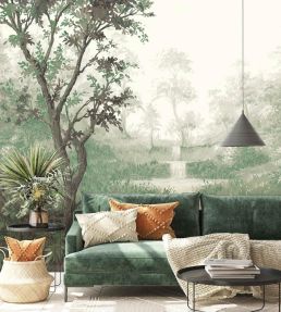 Nidra Mural by Woodchip & Magnolia Moss