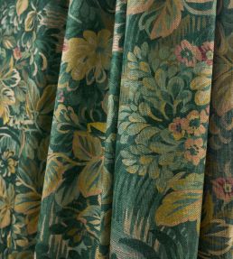 Night Garden Fabric by Thibaut Spa Blue