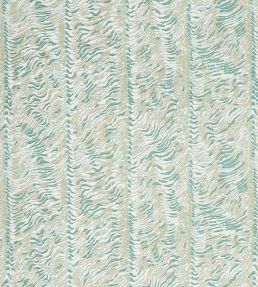 Nima Fabric by Jane Churchill Aqua