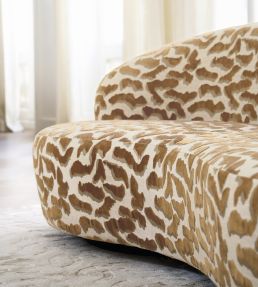 Nimbus Fabric by Casamance Rose Poudre