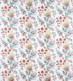 Michelham Fabric by Nina Campbell Blush/Aqua