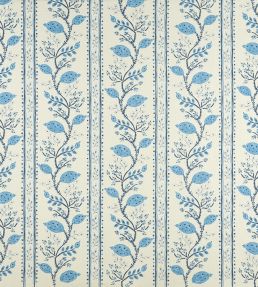 Pomegranate Trail Fabric by Nina Campbell Indigo/Blue