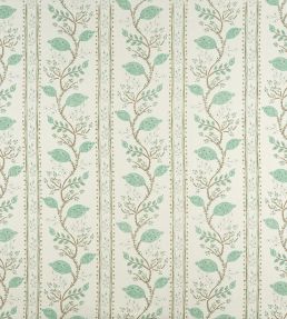 Pomegranate Trail Fabric by Nina Campbell Aqua/Taupe