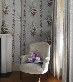 Lizong Fabric by Nina Campbell Emerald