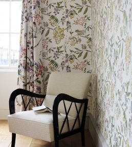 Ren Fabric by Nina Campbell Yellow/Ivory