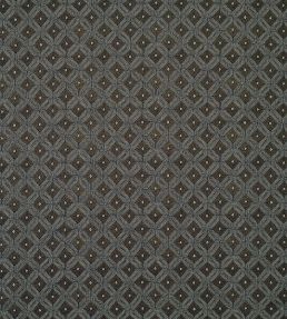 Lorette Fabric by Nina Campbell Bitter Chocolate