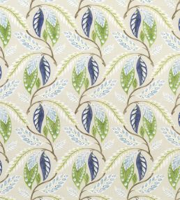 Fontibre Fabric by Nina Campbell Blue/Green