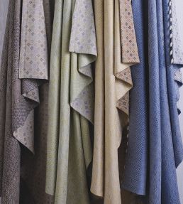 Isabena Fabric by Nina Campbell Chocolate