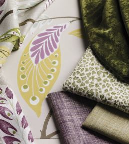 Bagatelle Weave Fabric by Nina Campbell Beige/Ivory