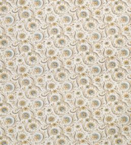 Baville Fabric by Nina Campbell Taupe/ Aqua