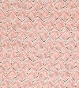 Bonnelles Fabric by Nina Campbell Coral