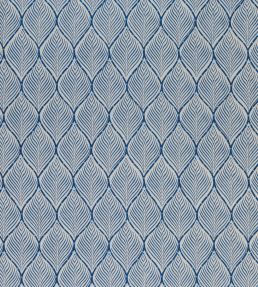 Bonnelles Fabric by Nina Campbell Blue