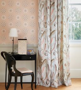 Colbert Fabric by Nina Campbell Blue