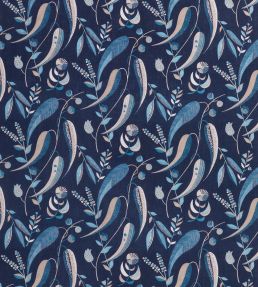 Colbert Fabric by Nina Campbell Blue