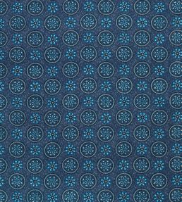 Garance Fabric by Nina Campbell Blue