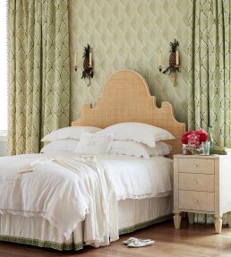 Bonnelles Wallpaper by Nina Campbell BLACK/GILVER