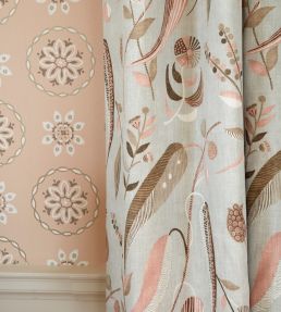 Garance Wallpaper by Nina Campbell BLACK