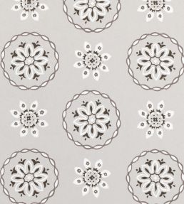 Garance Wallpaper by Nina Campbell FRENCH GREY