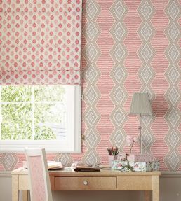 Camille Fabric by Nina Campbell Indigo/Blue