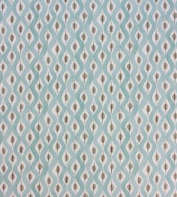 Beau Rivage Wallpaper by Nina Campbell Duck Egg/Taupe
