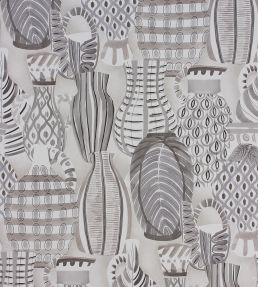 Collioure Wallpaper by Nina Campbell Grey/Taupe
