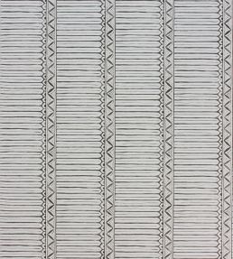 Domiers Wallpaper by Nina Campbell Charcoal/Ivory