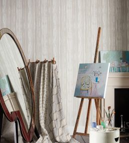 Pampelonne Wallpaper by Nina Campbell Indigo