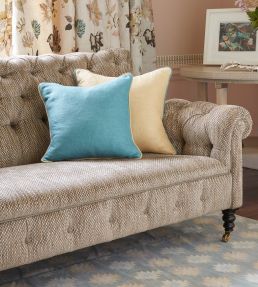 Tartuffe Fabric by Nina Campbell SOFT RED/BEIGE