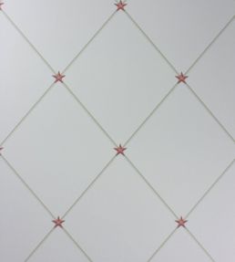Torosay Wallpaper by Nina Campbell Coral, Ivory