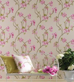 Orchard Blossom Wallpaper by Nina Campbell 1