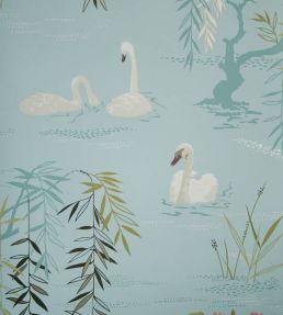 Swan Lake Wallpaper by Nina Campbell 6