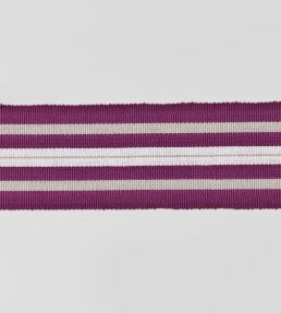 Narrow Woven Border Trimming by Nina Campbell Fuchsia