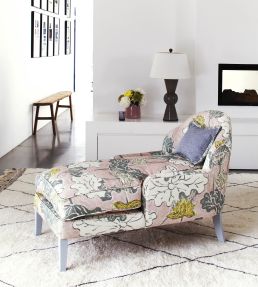 Ninfea Mania Fabric by Jim Thompson No.9 Blush