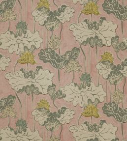Ninfea Mania Fabric by Jim Thompson No.9 Blush